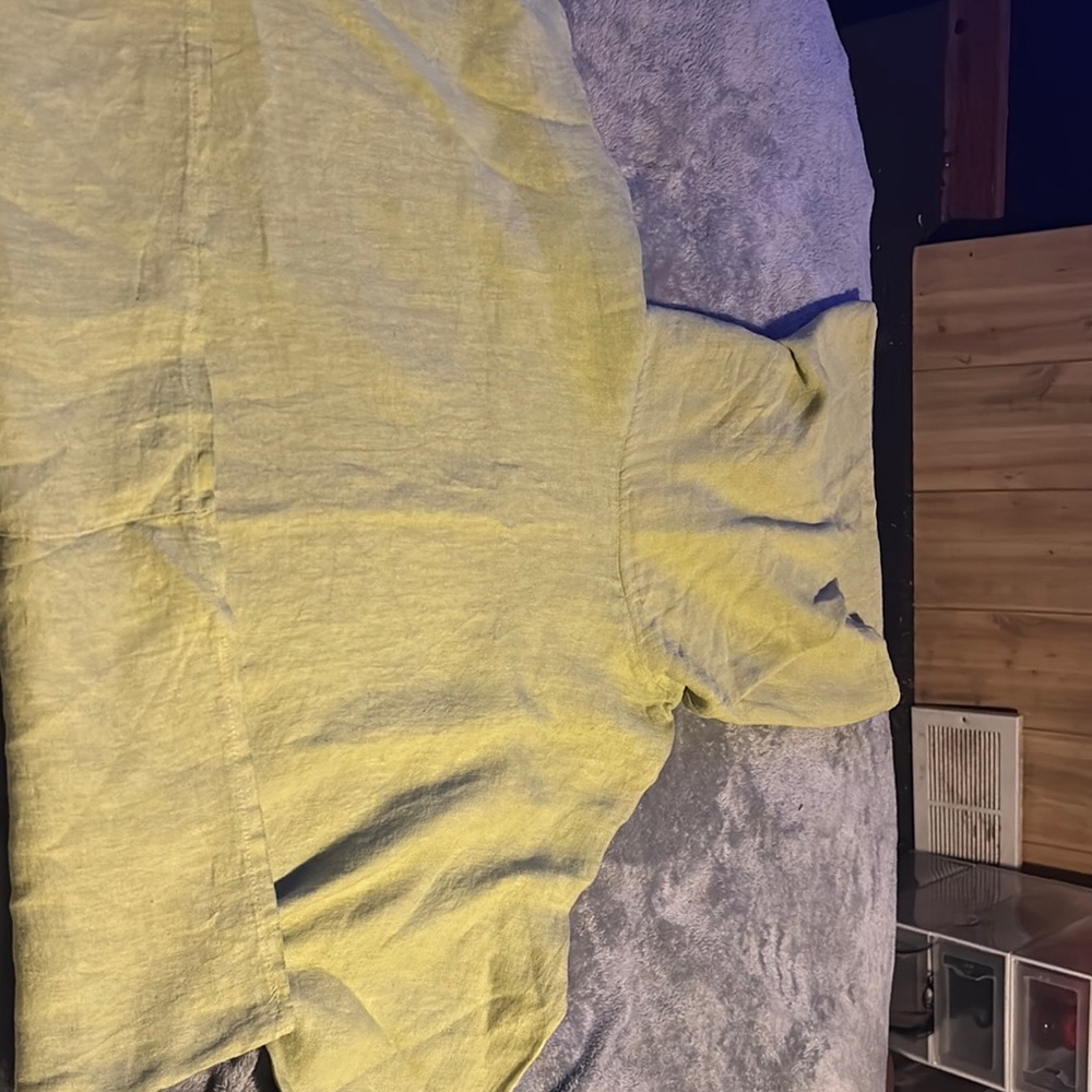 Yellow Women's Tunic Top